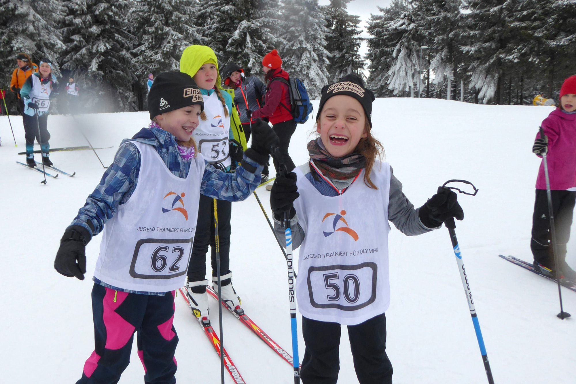 Landesfinale Skilanglauf: Kleine Einsiedler Skisportler starten zu „Jugend trainiert für Olympia“